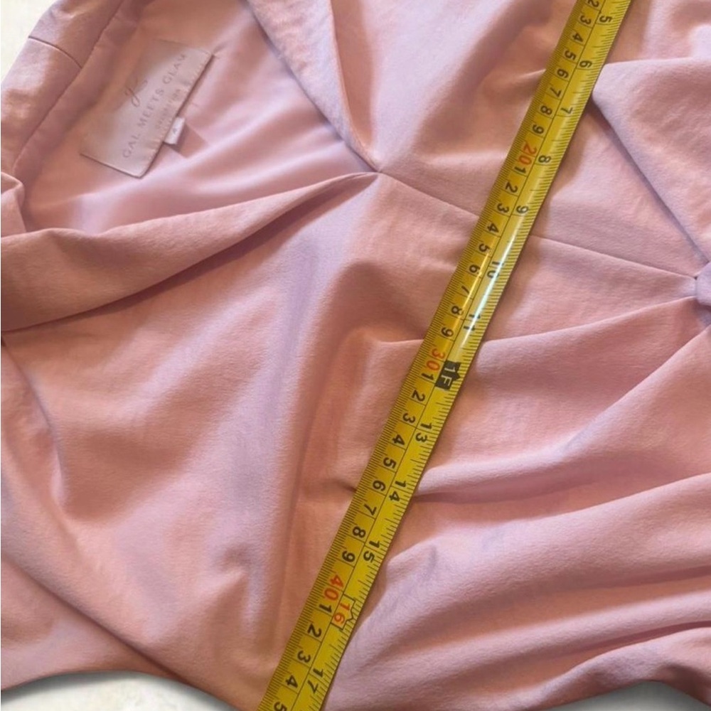 Gal Meets Glam Barbiecore Pink Spring Party Dress Size 4 - Picture 5 of 6